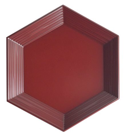 urushi Hexagon tray