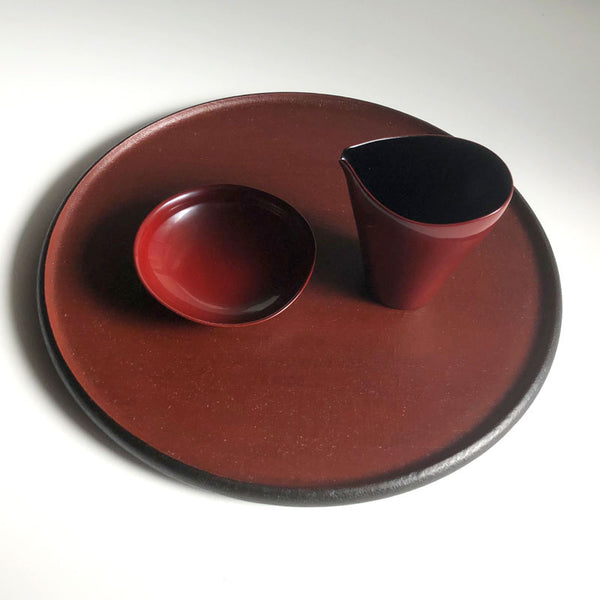 urushi Dry lacquer swell plate