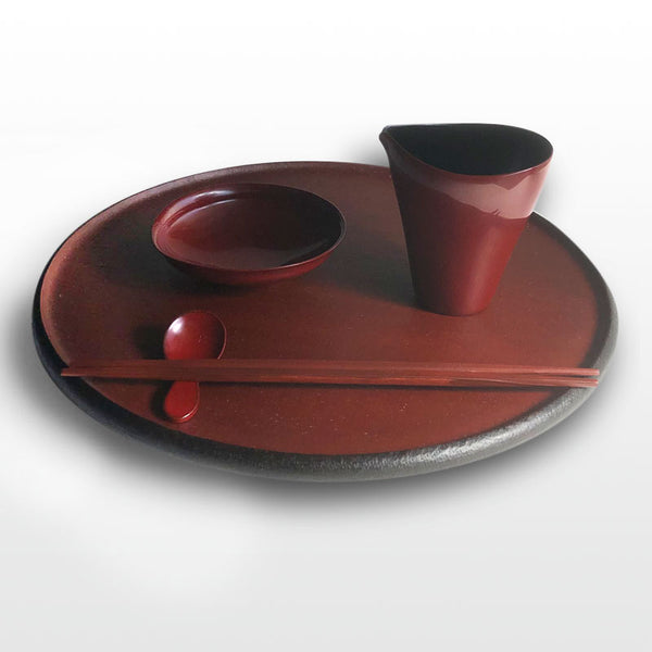 urushi Dry lacquer swell plate