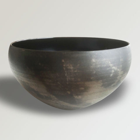 urushi Shibuichi lacquered bowl