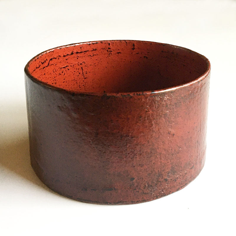 urushi Negoro lacquer slop bowl