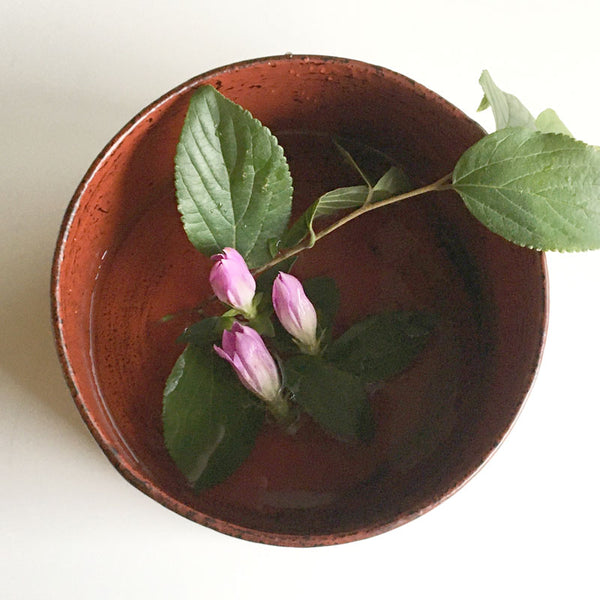 urushi Negoro lacquer slop bowl