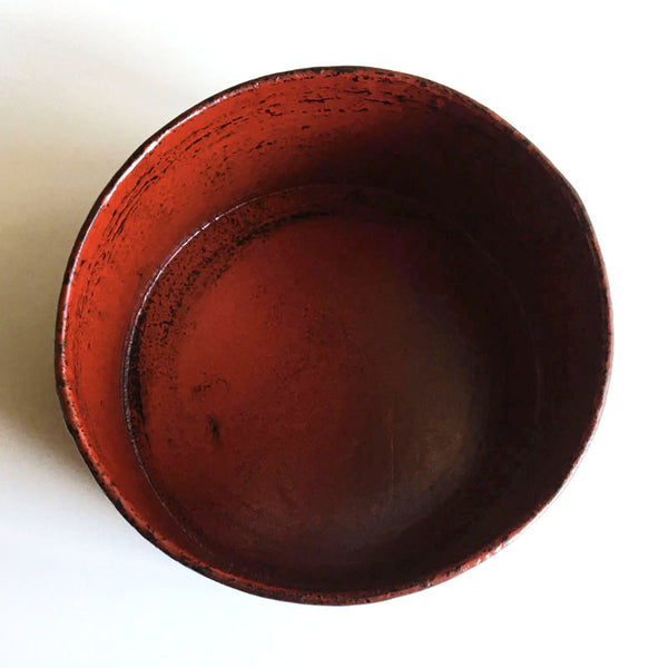 urushi Slop bowl laque Negoro