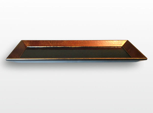 urushi  sandalwood-painted tray