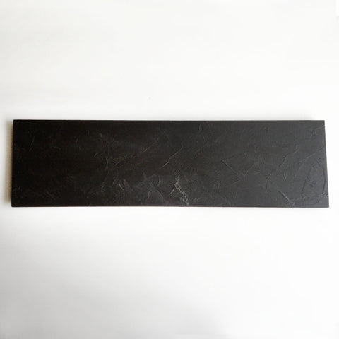 urushi Park wood diatomaceous earth wall style elongated plate