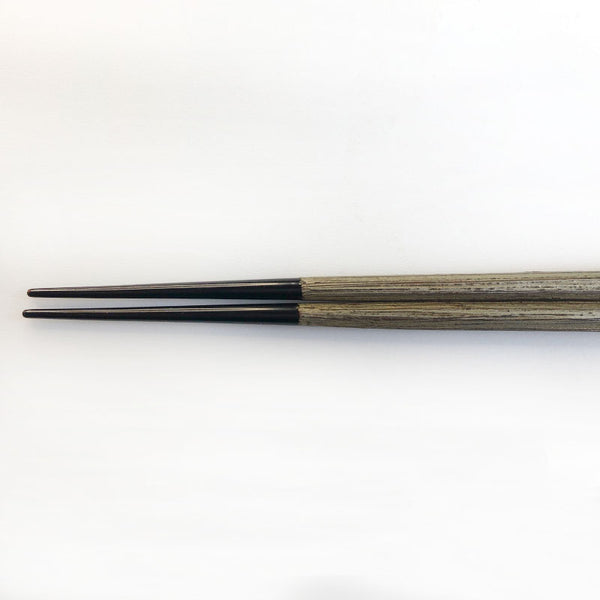 urushi silver round chopsticks